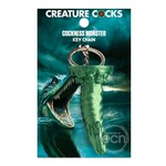 Creature Cocks Cockness Monster Keychain - Green