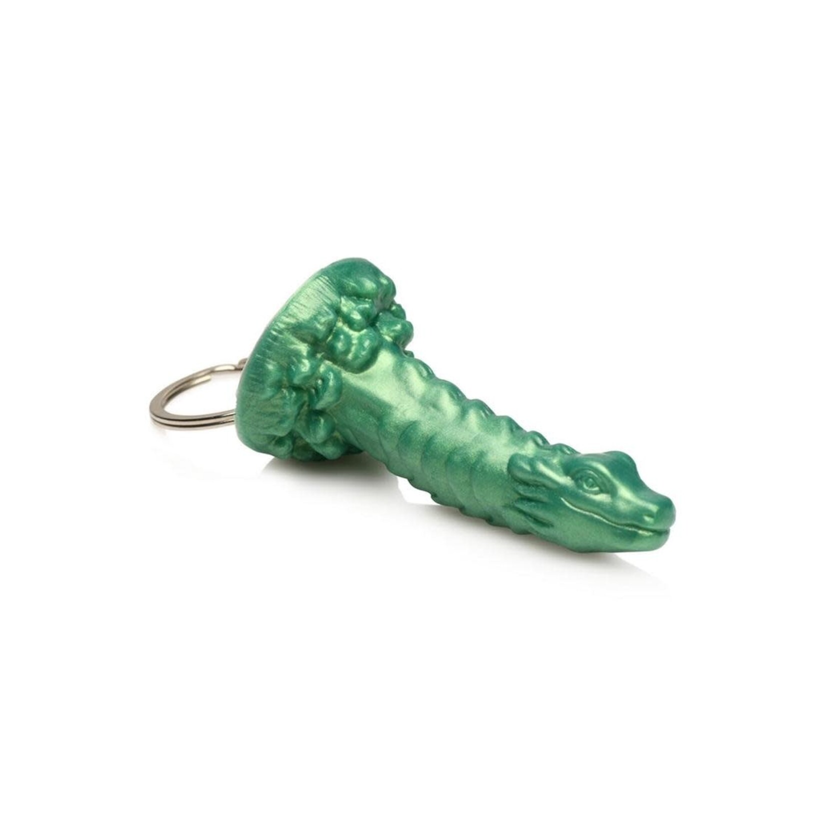 Creature Cocks Cockness Monster Keychain - Green