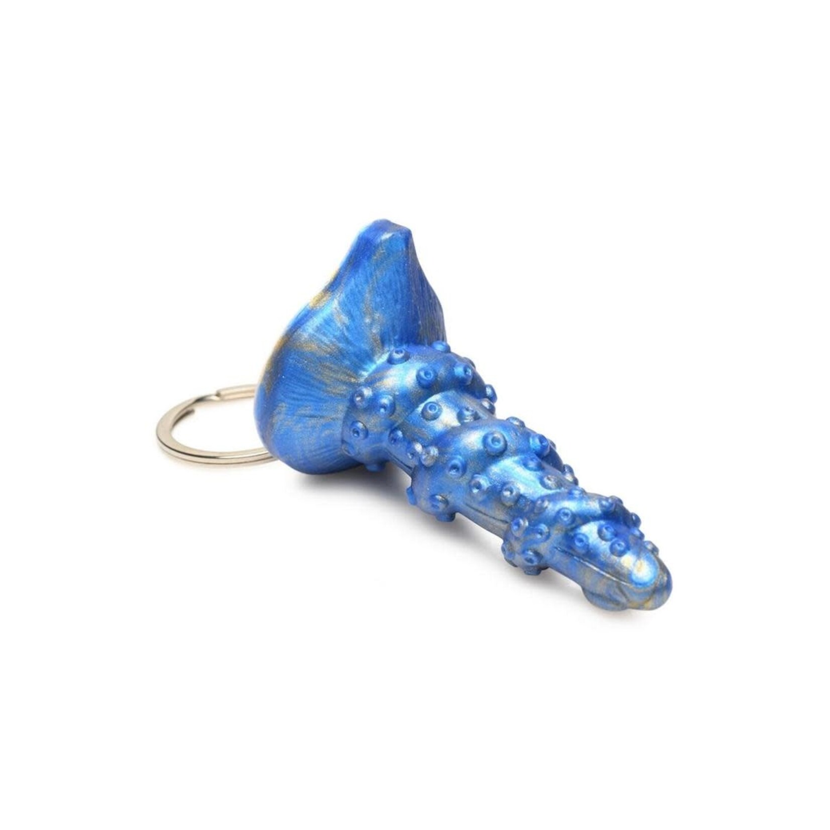 Creature Cocks Lord Kraken Keychain - Blue