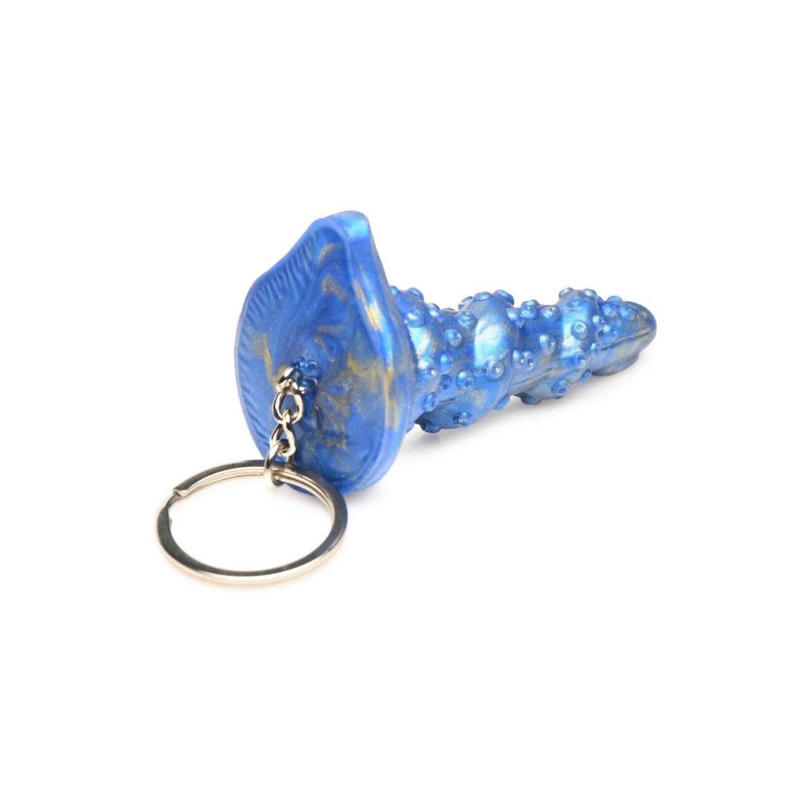 Creature Cocks Lord Kraken Keychain - Blue
