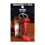 Creature Cocks King Cobra Keychain - Red