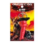 Creature Cocks Hell-Hound Keychain - Red