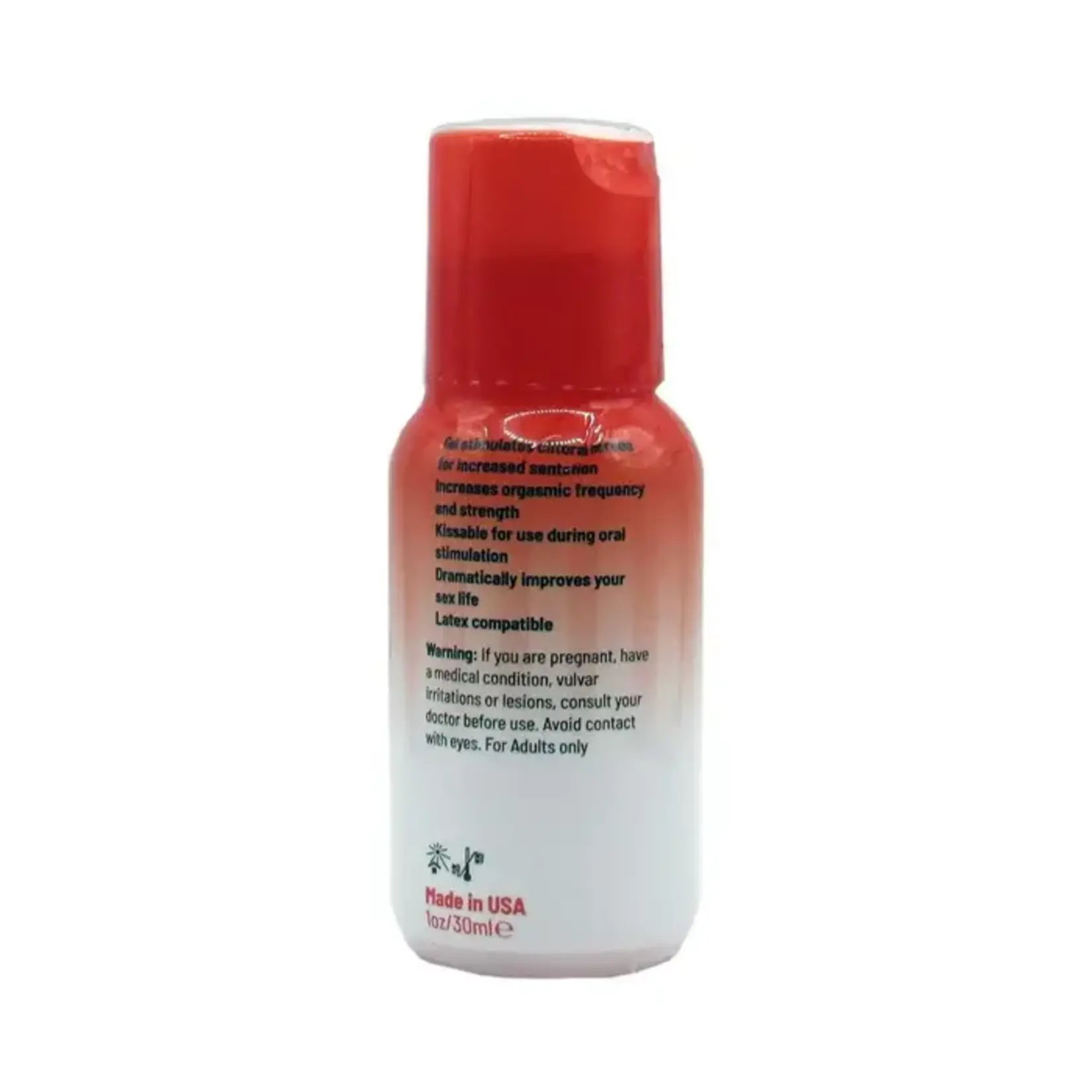 Adam & Eve Strawberry Clit Sensitizer 1 oz.