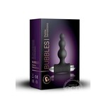 Petite Sensations Bubbles Silicone Vibrating Anal Stimulator - Black