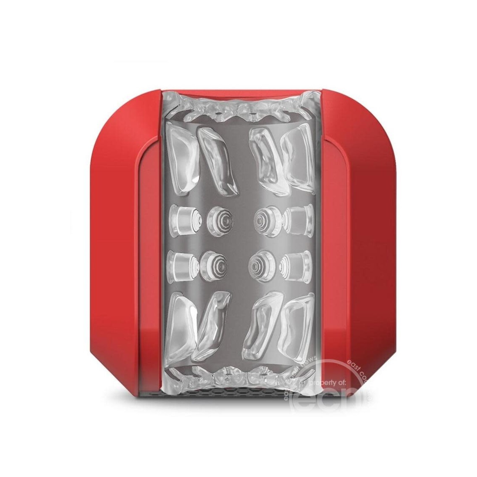 M for Men SlamBox Rechargeable Masturbator - Red