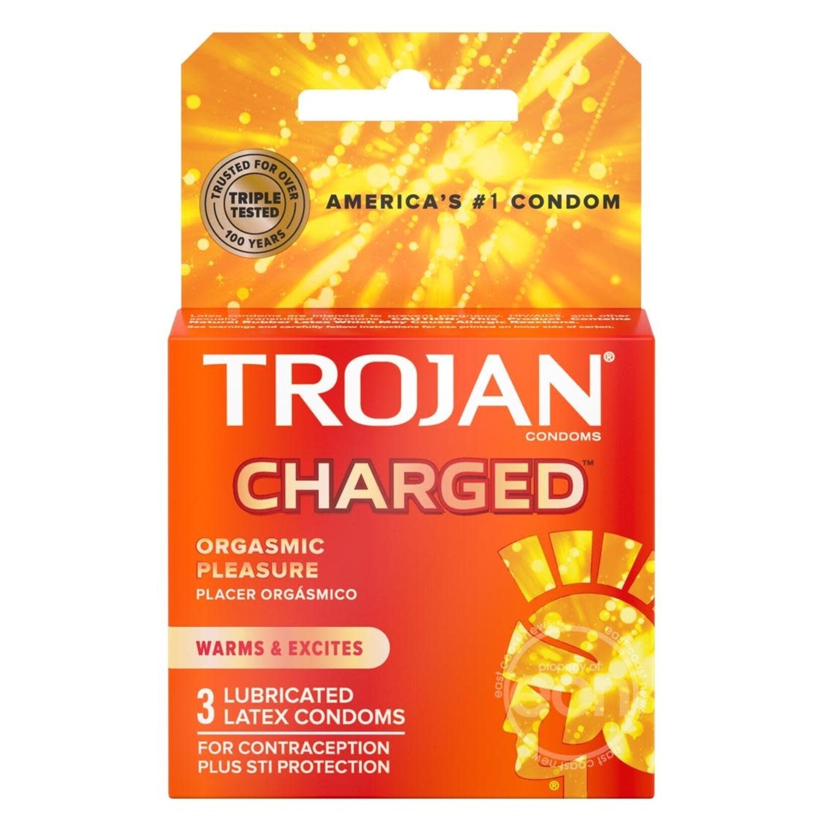 Trojan Charged (Pack of 3)