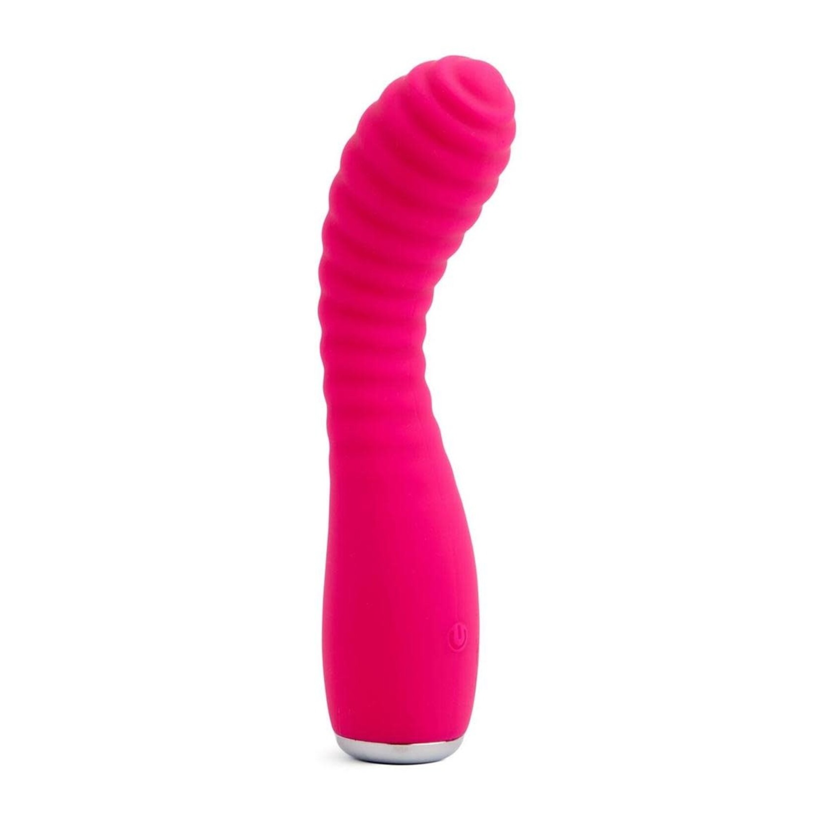 Nu Sensuelle Lola Nubii Flexibile Rechargeable Silicone Warming Vibrator - Pink/Silver