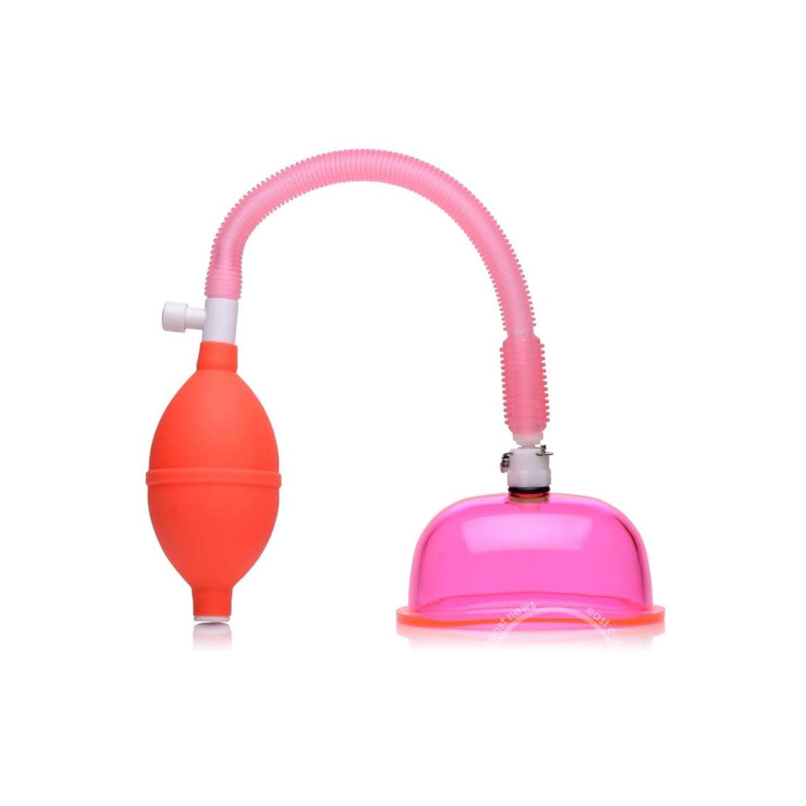 Size Matters Vaginal Pump with 5in Large Cup - Pink