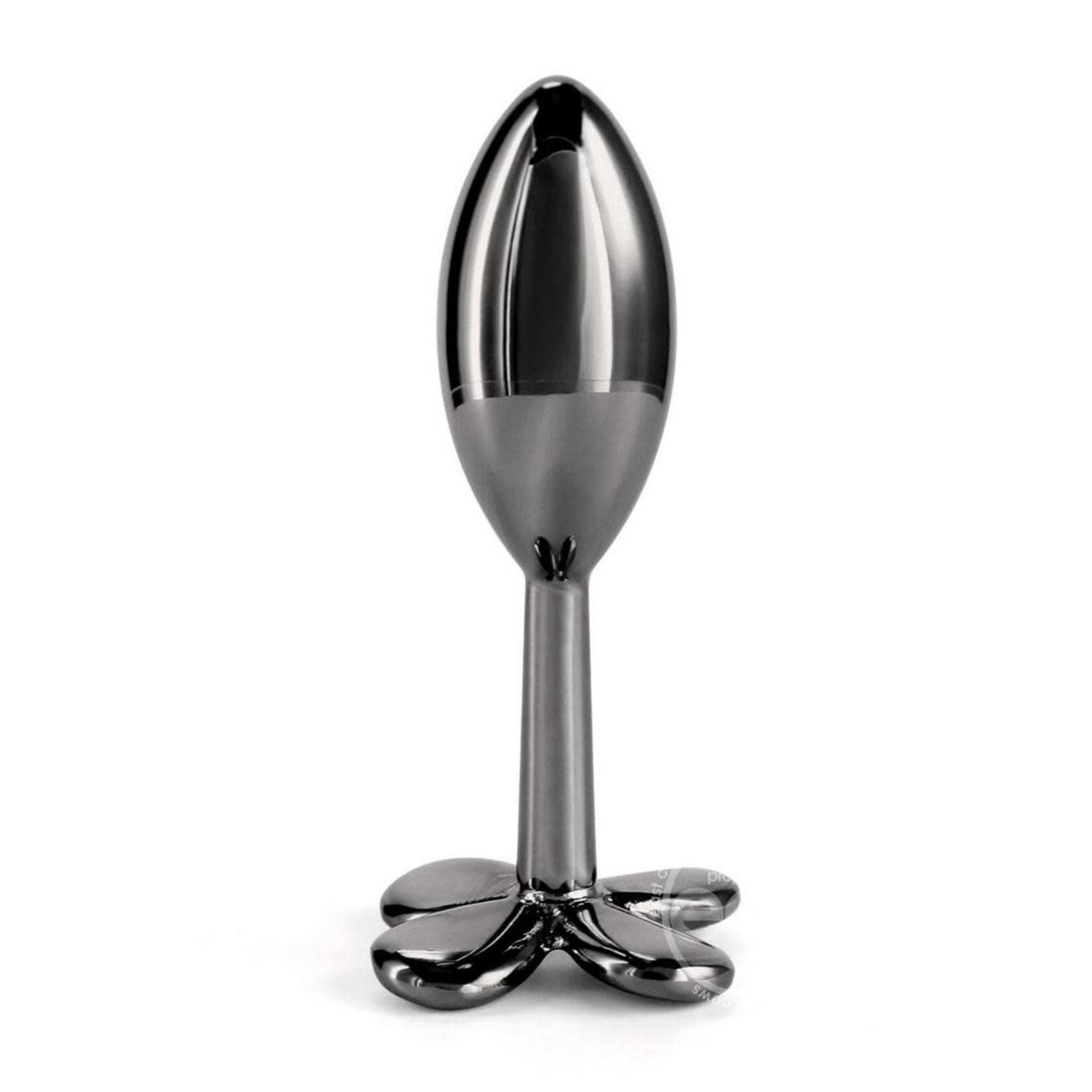 Rear Assets Clover Aluminum Anal Plug - Smoke