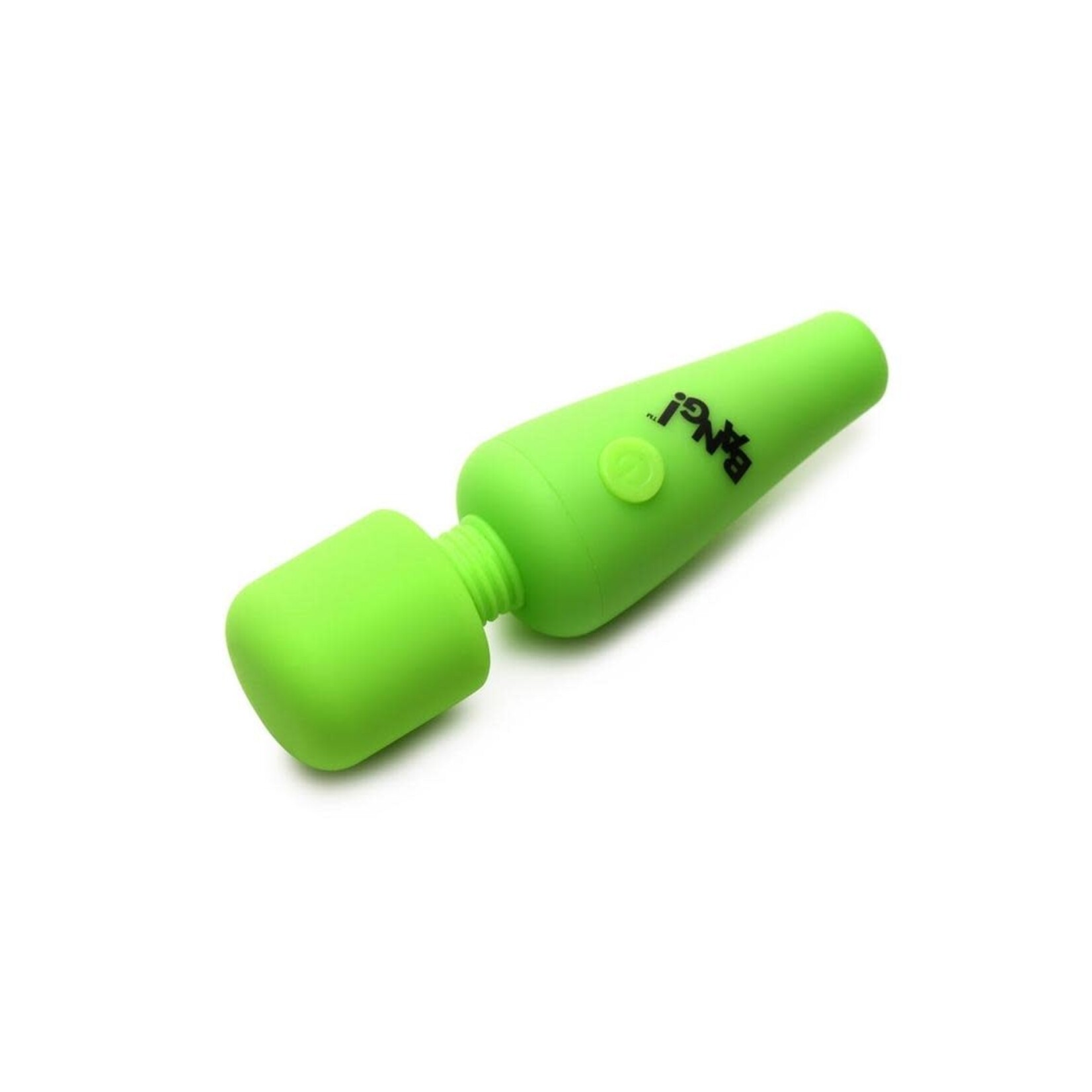 Bang! Glow in the Dark Rechargeable Silicone Mini Wand - Green