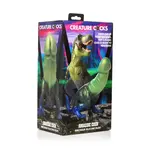 Creature Cocks Jurassic Dock Dinosaur Silicone Dildo - Green/Blue
