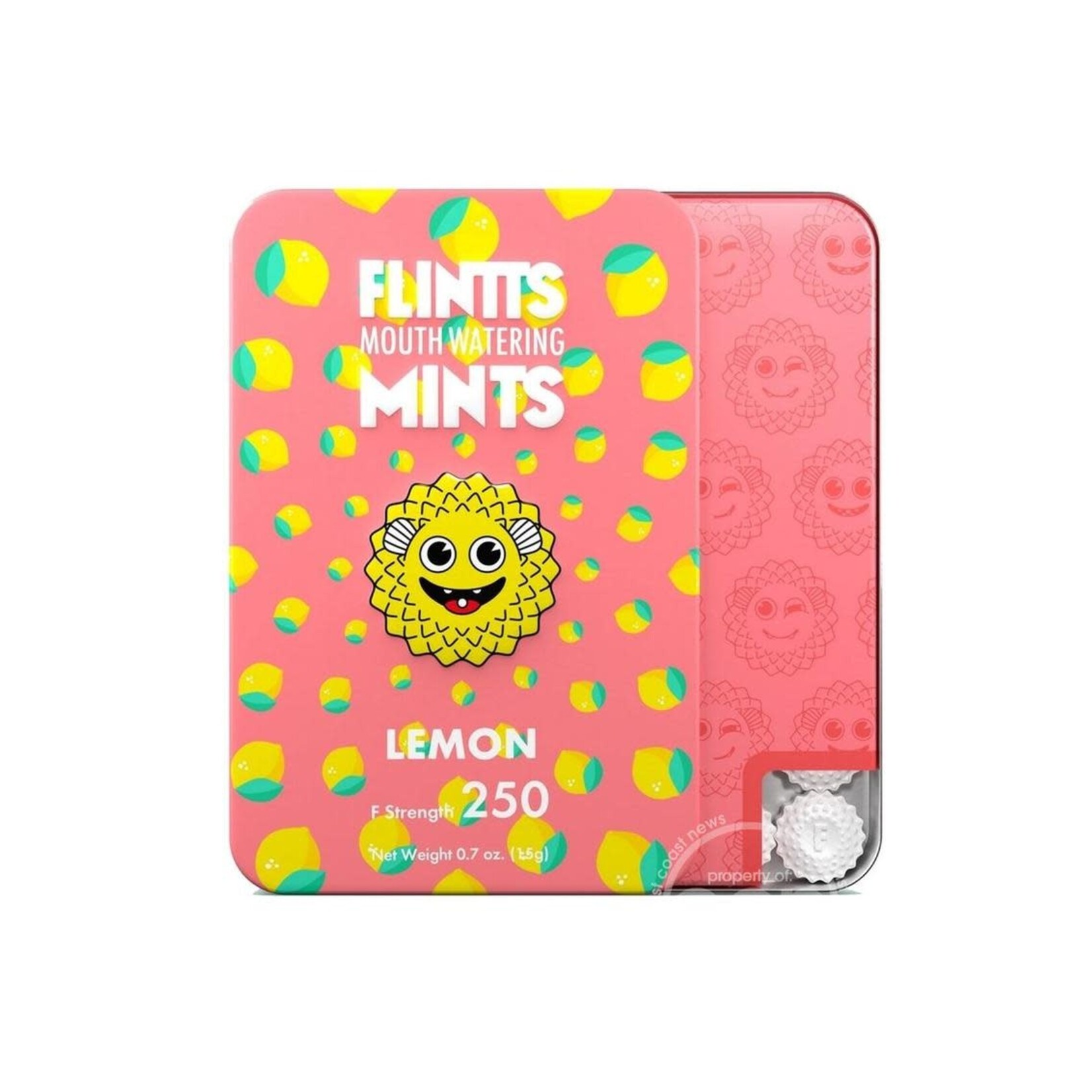 Flintts Mints Mouth Watering Oral Delights - Lemon (F Strength 250)