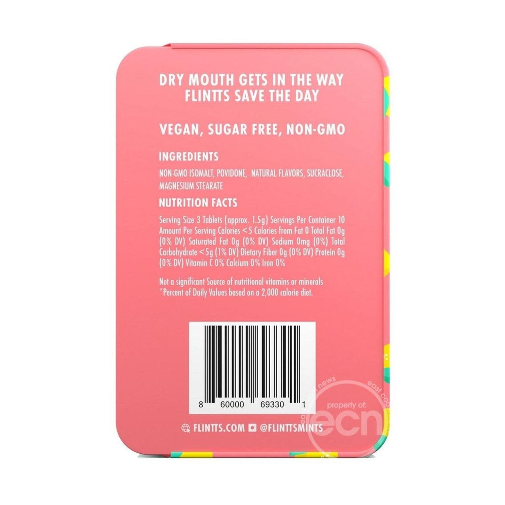 Flintts Mints Mouth Watering Oral Delights - Lemon (F Strength 250)
