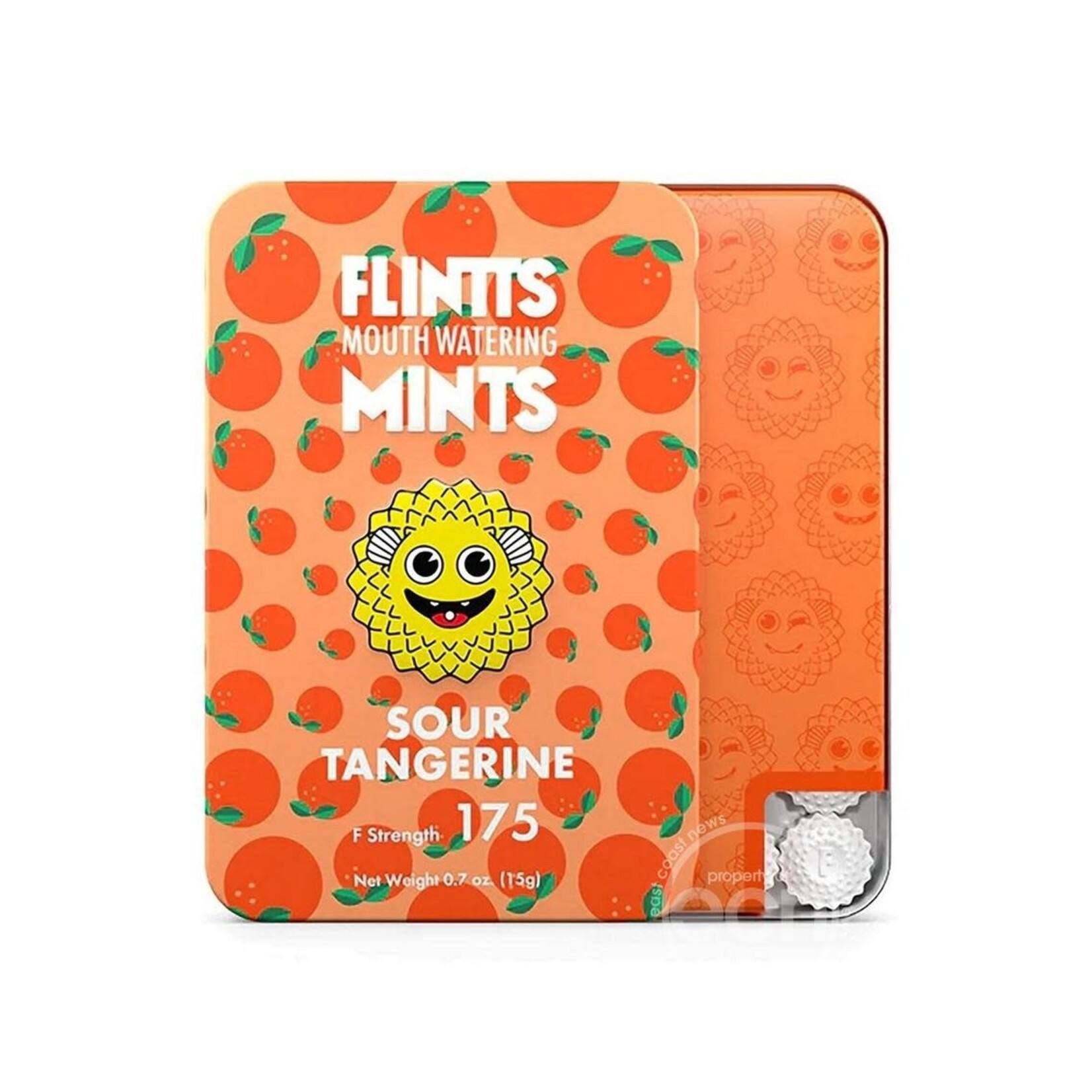 Flintts Mints Mouth Watering Oral Delights - Sour Tangerine (F Strength 175)