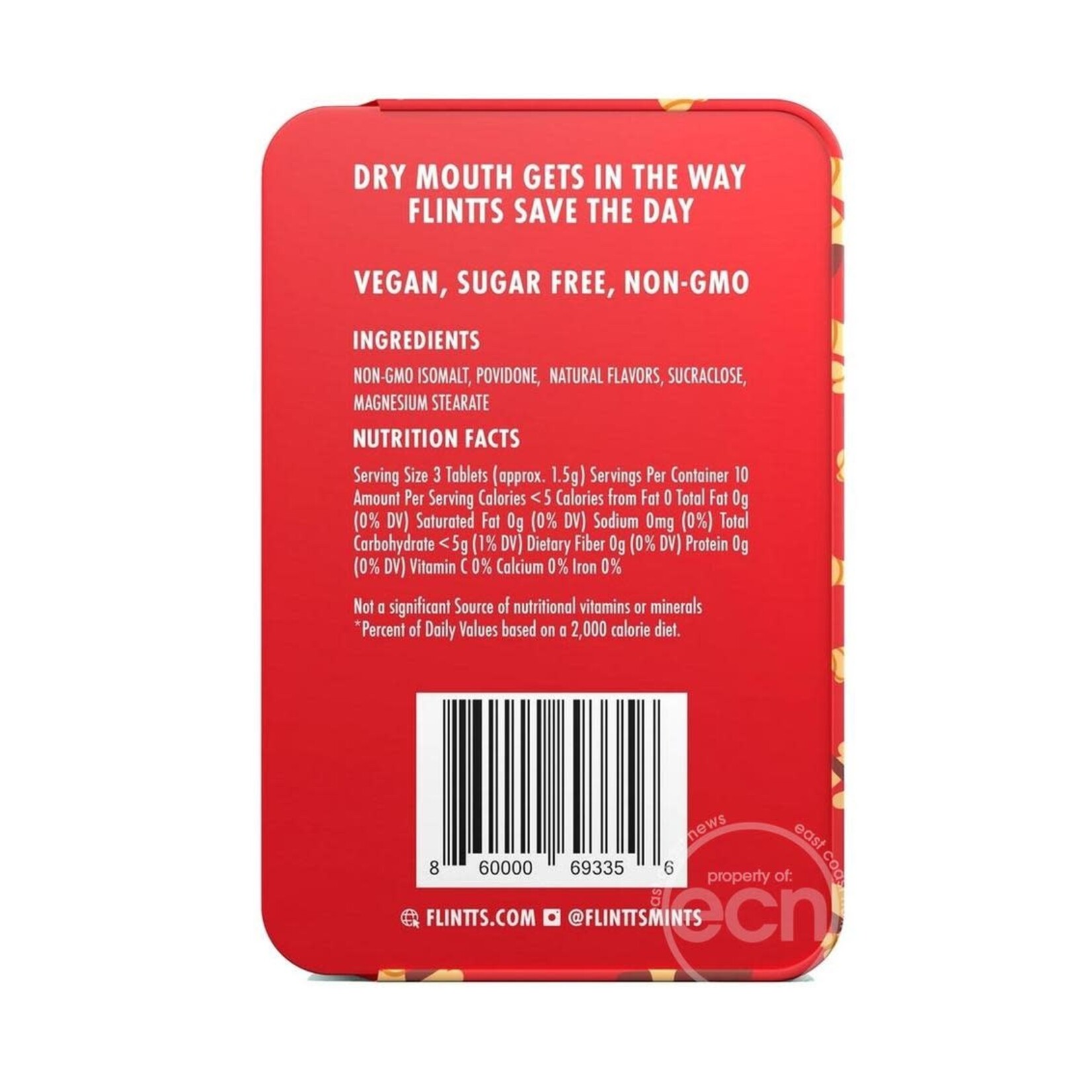 Flintts Mints Mouth Watering Oral Delights - Cinnamon (F Strength 300)