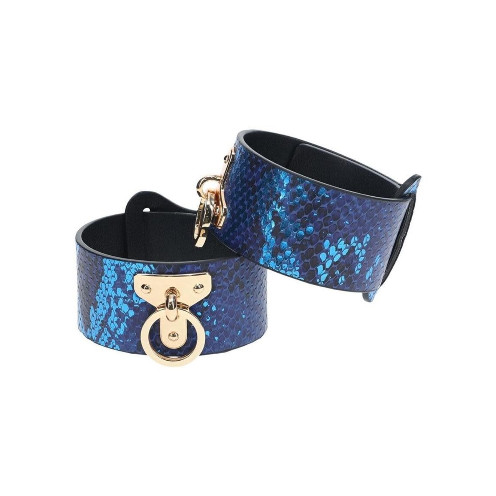 Ouch! Florence Collection Leg Cuffs - Blue