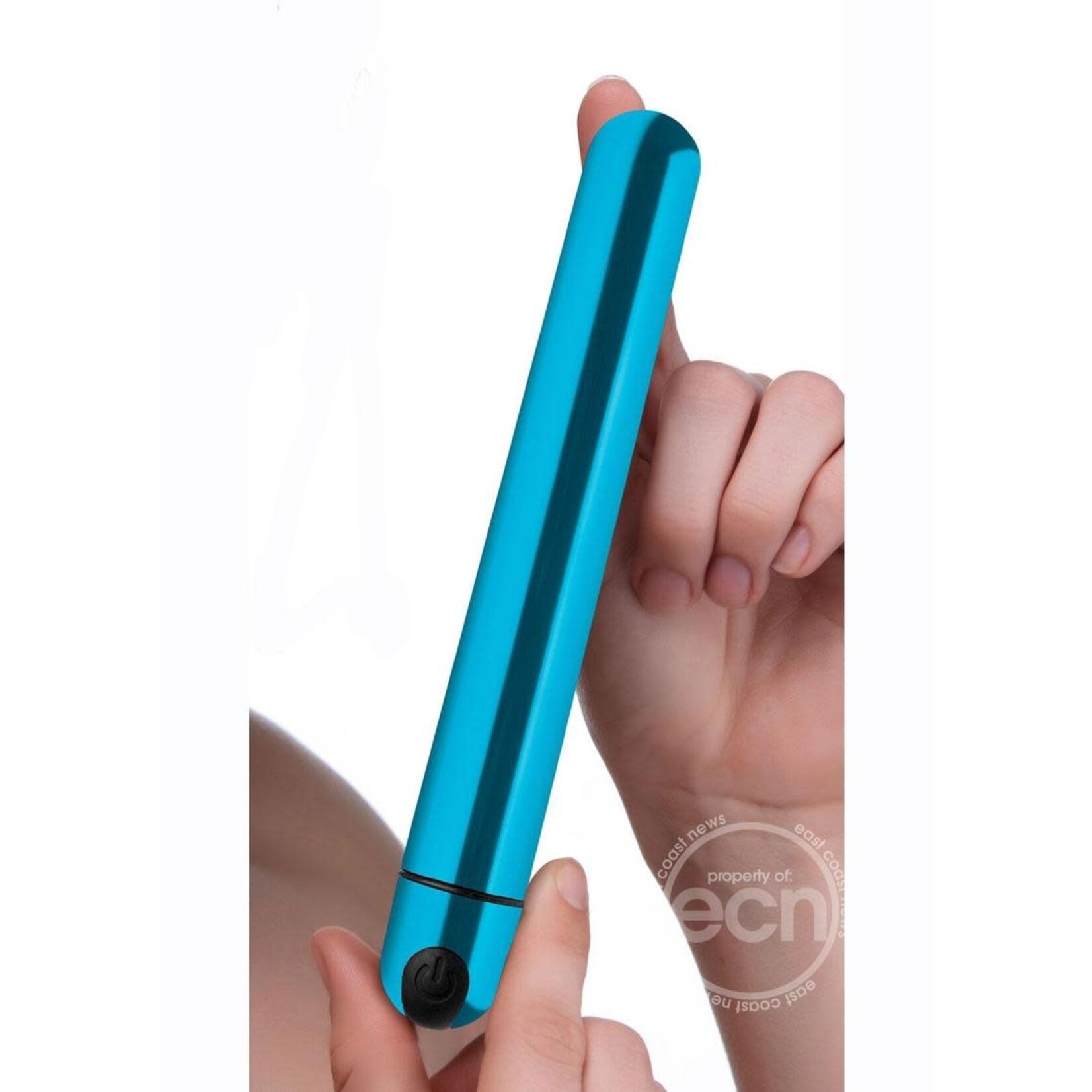 Bang! 10X Slim Metallic Rechargeable Bullet - Blue