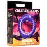 Creature Cocks Slitherine Silicone Cock Ring - Purple