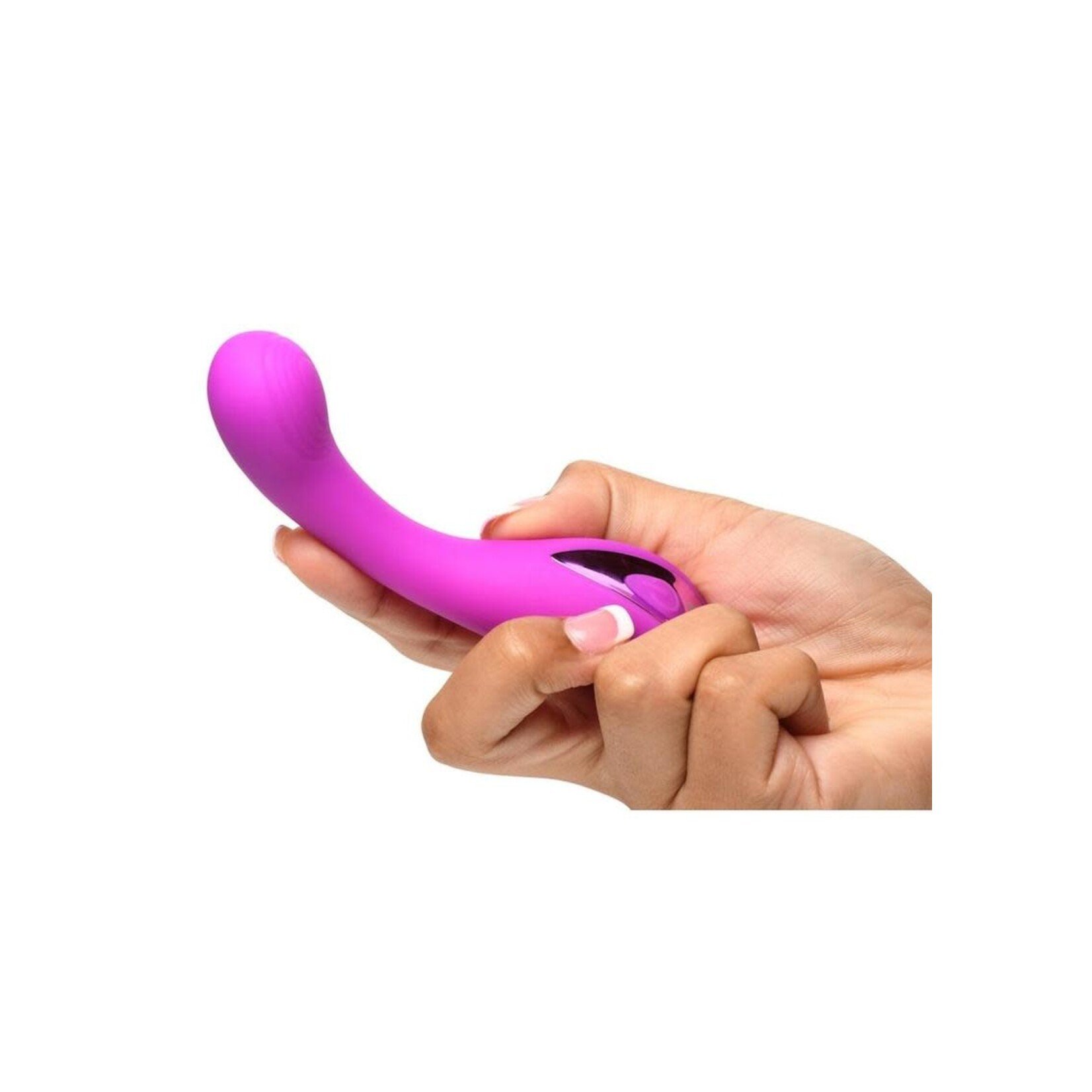 Bang! G-Spot Rechargeable Silicone Vibrator - Purple
