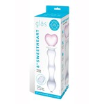 Glas Sweetheart Dildo - Clear/Pink