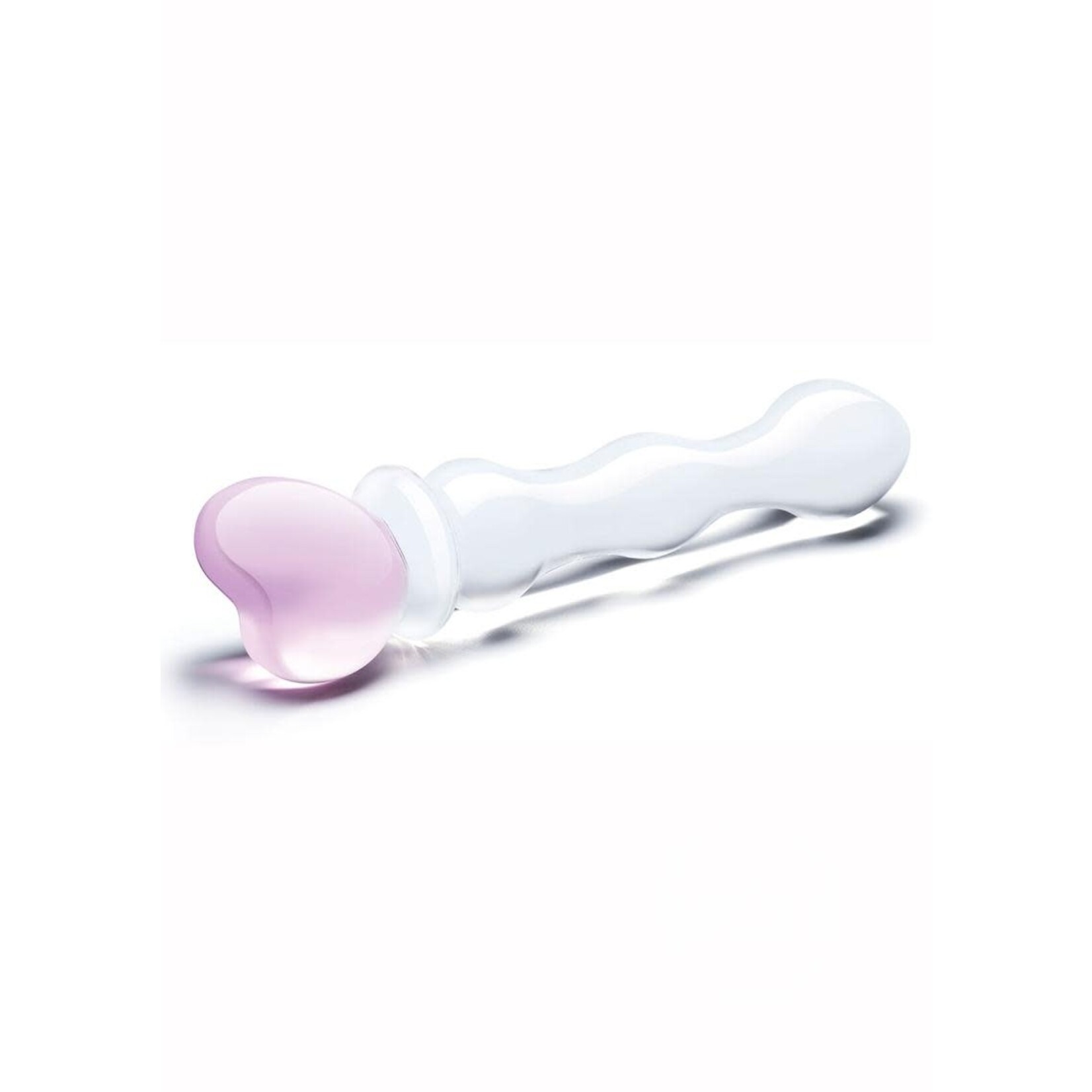 Glas Sweetheart Dildo - Clear/Pink