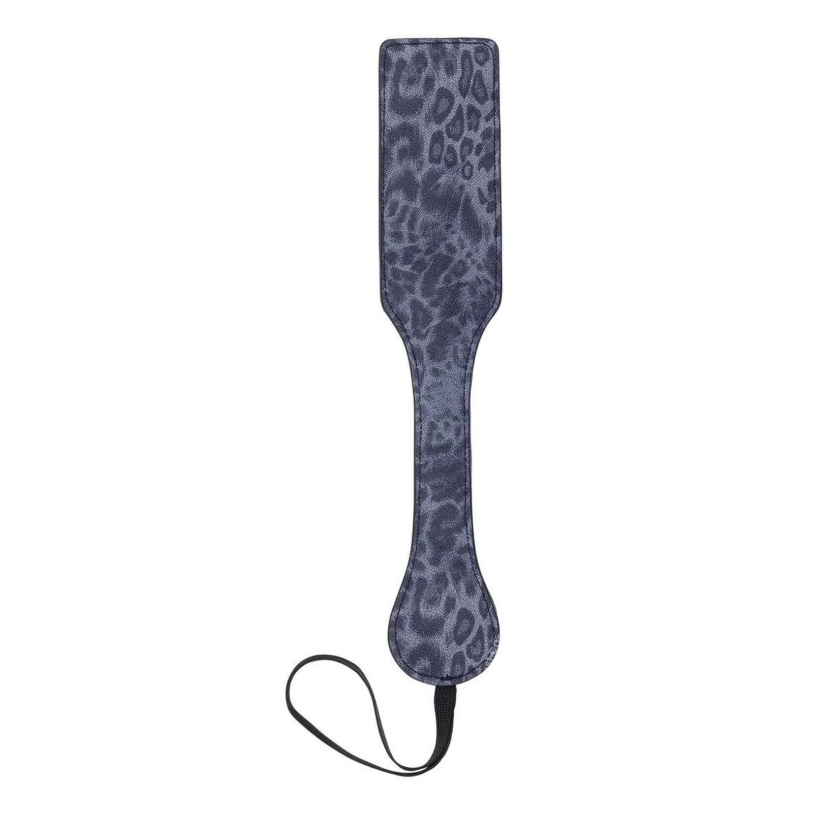 Sex & Mischief Cougar Studded Paddle - Navy/Gold