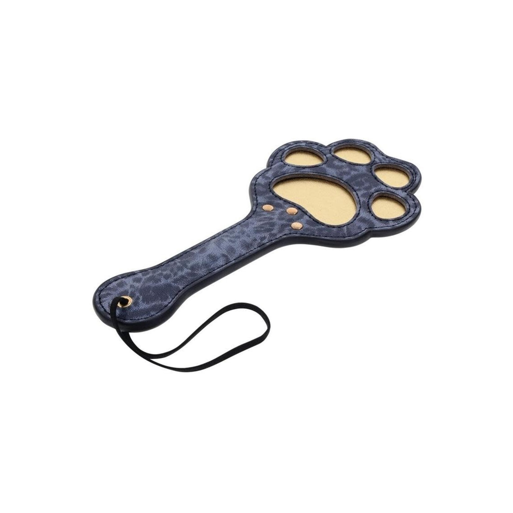 Sex & Mischief Cougar Paw Paddle - Navy/Gold