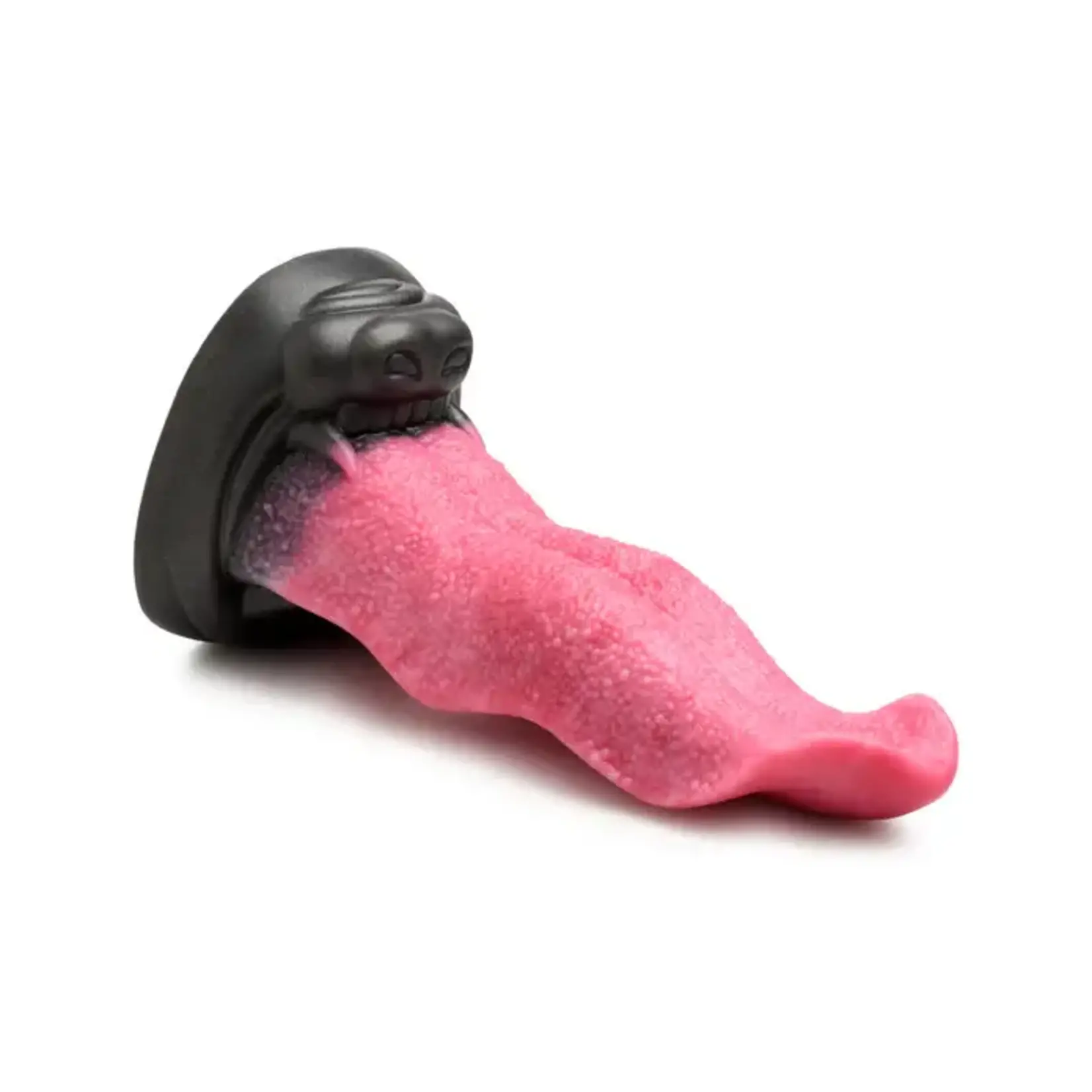 Creature Cocks Wolf's Lick Wolf Maw Silicone Dildo - Red/Black