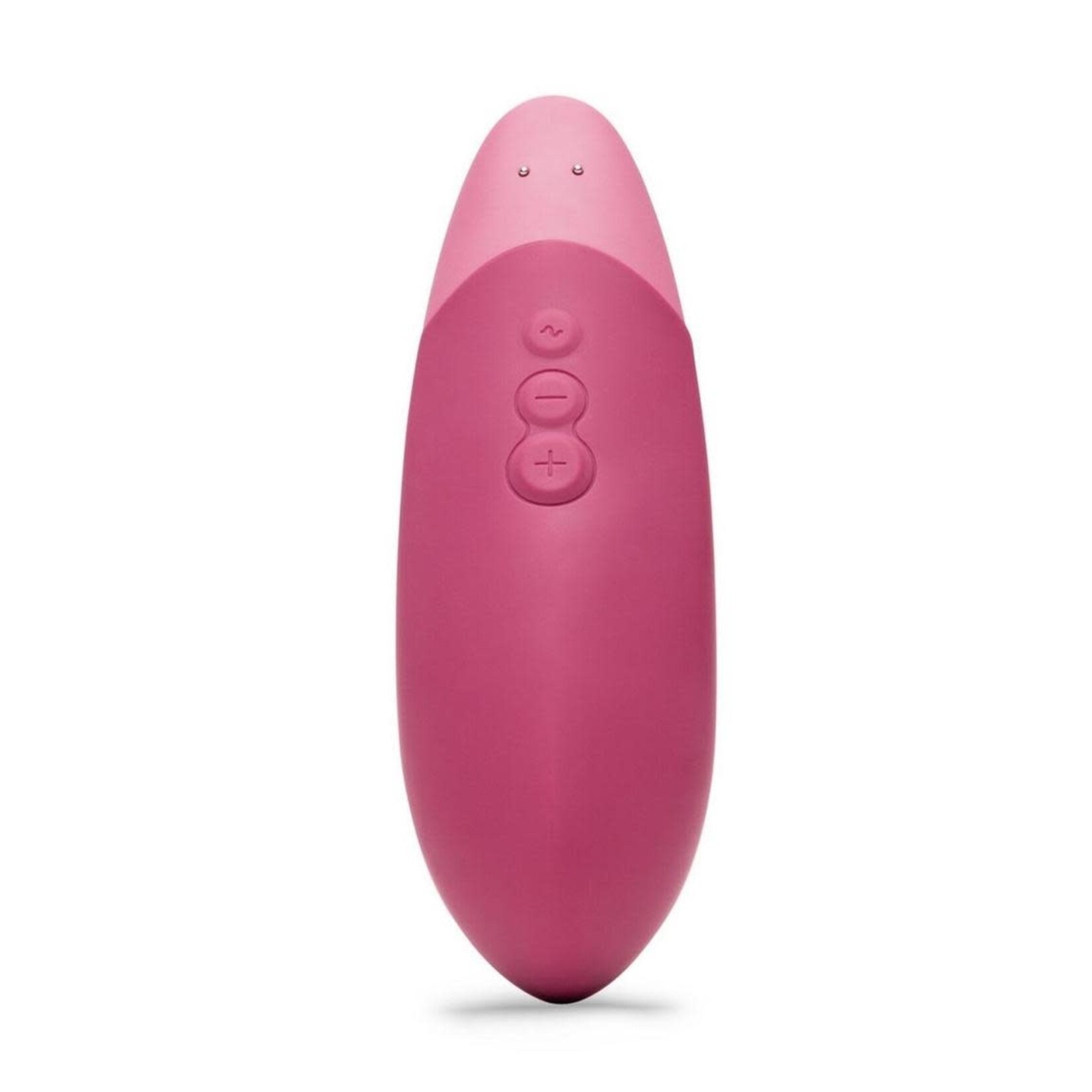 Womanizer Vibe Rechargeable Silicone Clitoral Vibrator - Dusky Pink