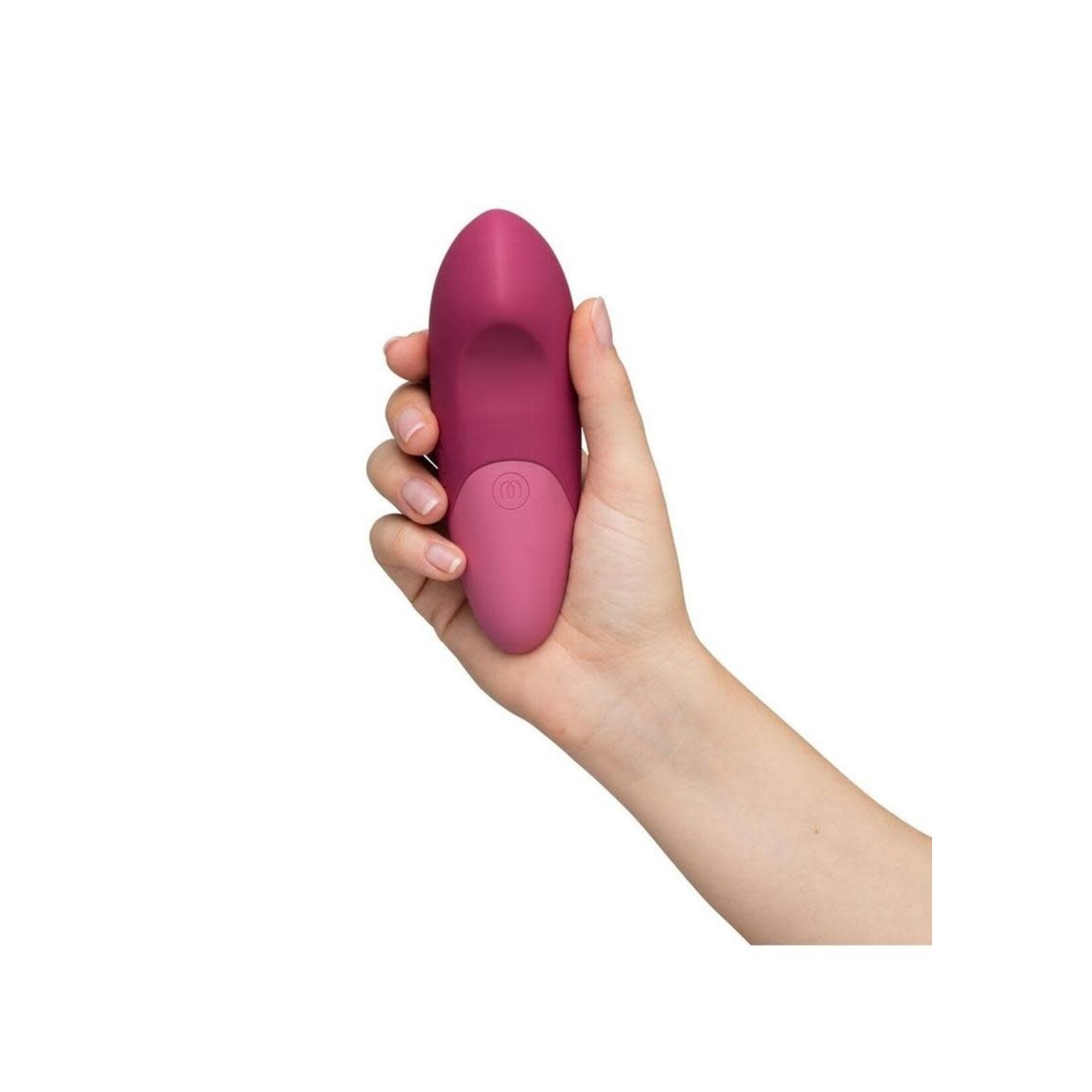 Womanizer Vibe Rechargeable Silicone Clitoral Vibrator - Dusky Pink