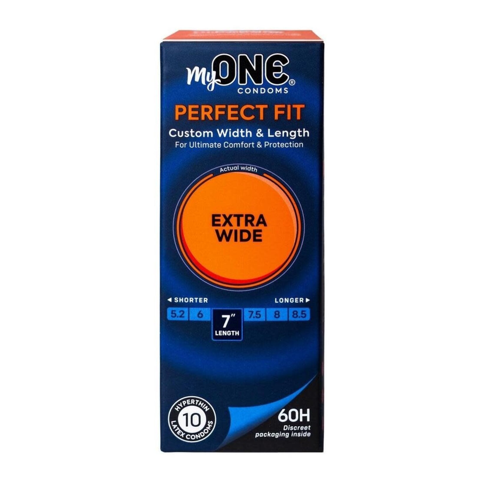 My ONE Extra Wide Condoms 10 Pack