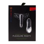 Nu Sensuelle Pleasure Panty Rechargeable Silicone Remote & Bullet - Black
