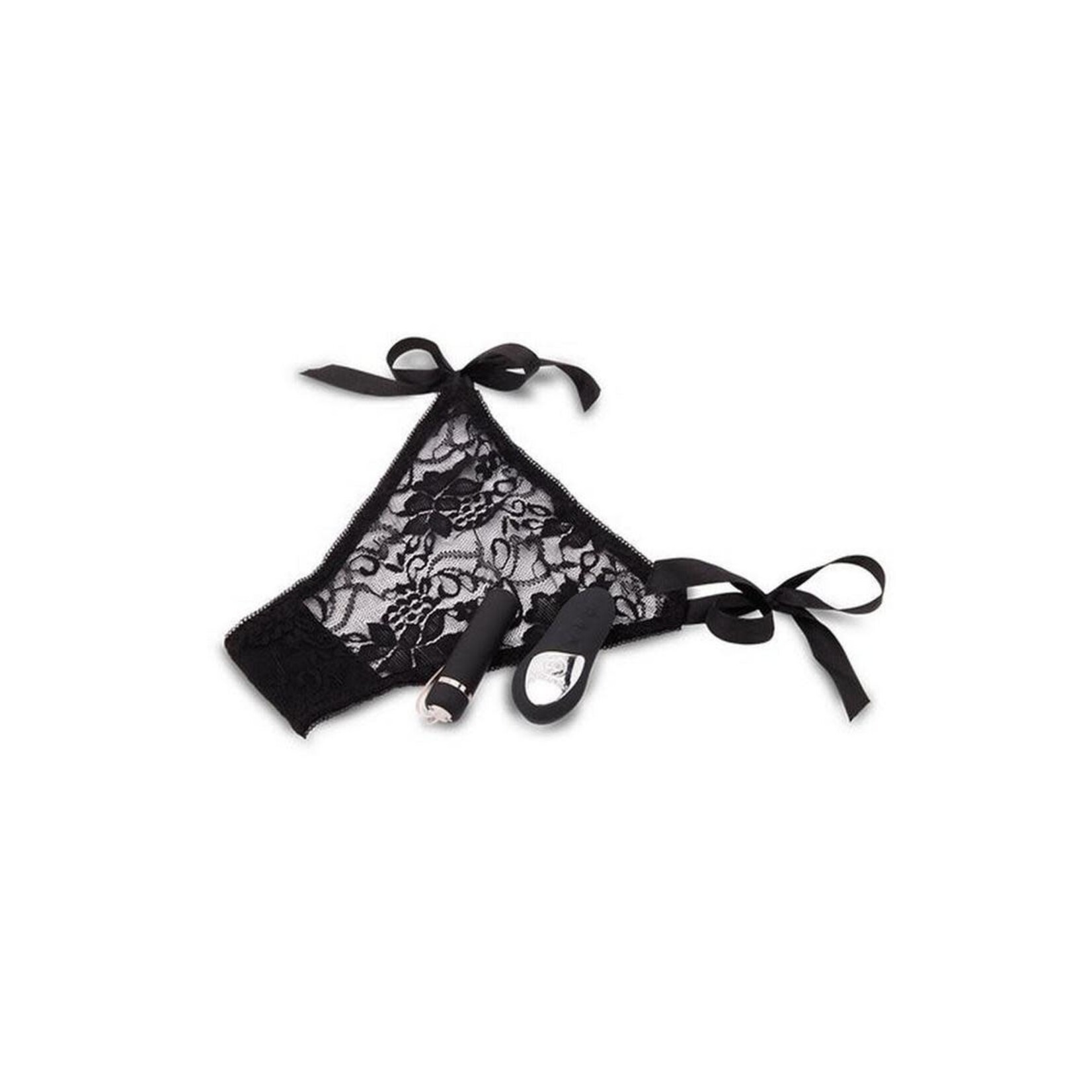 Nu Sensuelle Pleasure Panty Rechargeable Silicone Remote & Bullet - Black