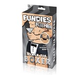 Fundies Black Tie Tuxedo With Bow Tie - OS - Black/White