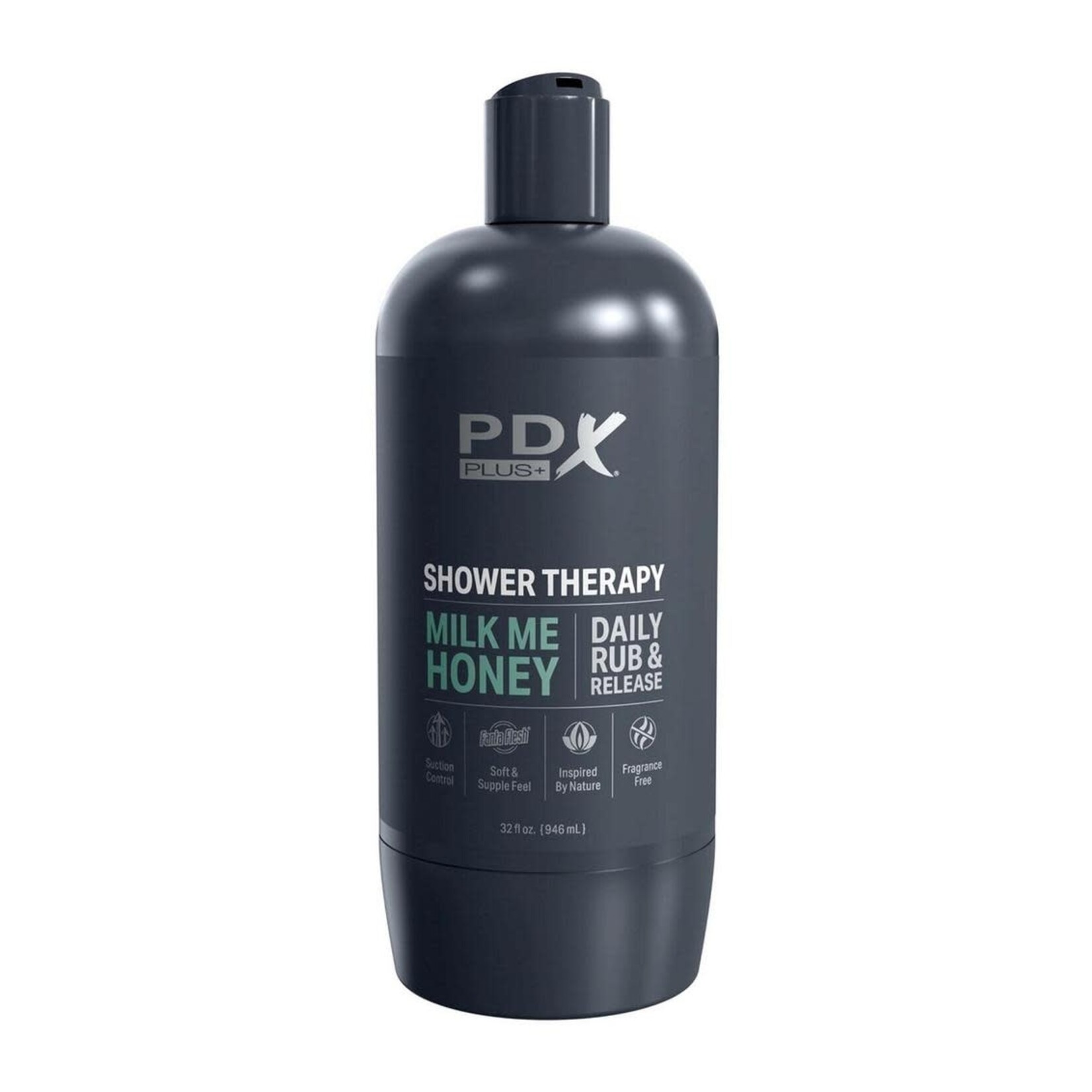PDX Plus Shower Therapy Milk Me Honey Discreet Stroker - Vanilla