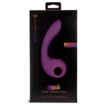 Nu Sensuelle Raine Nubii Rechargeable Silicone G-Spot Tapping Vibrator - Purple