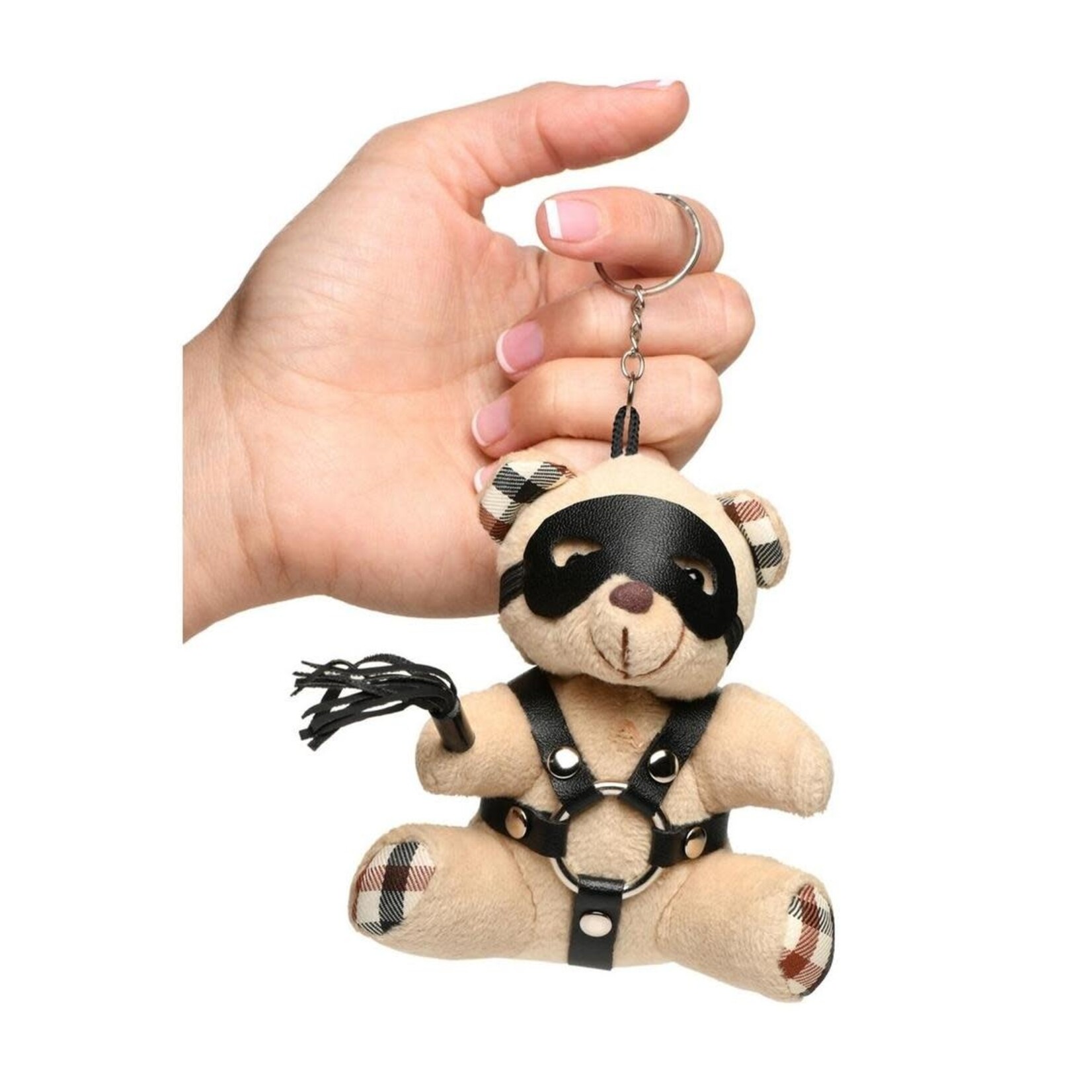 Master Series BDSM Teddy Bear Keychain - Tan