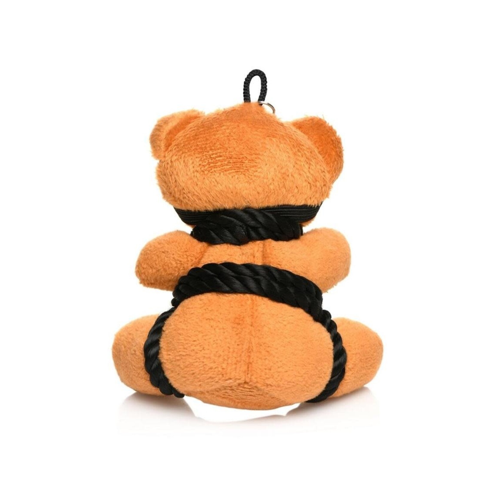 Master Series Rope Teddy Bear Keychain - Burnt Orange