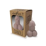 Eden's Candle Vanilla Scented Penis - Taupe Nude