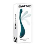 Playboy Pinpoint Perfection Rechargeable Silicone Vibrator - Green