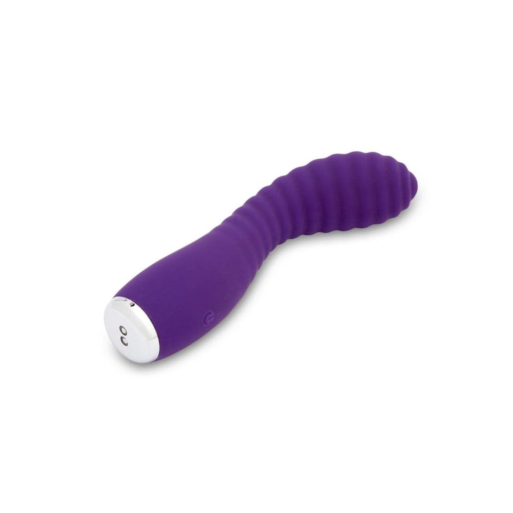 Nu Sensuelle Lola Nubii Flexibile Rechargeable Silicone Warming Vibrator - Purple/Silver