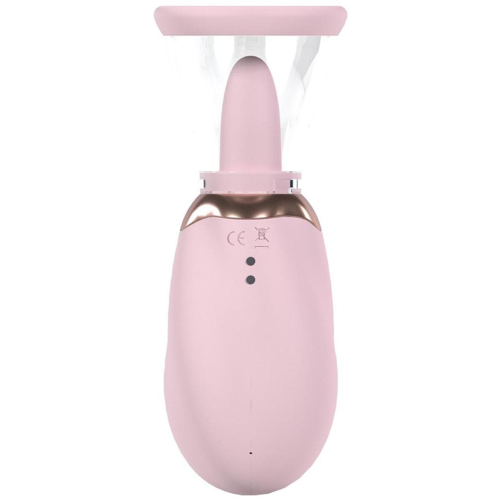 Pumped Boost Automatic 13 Speed Silicone Rechargeable Vulva and Breast Pump - Pink