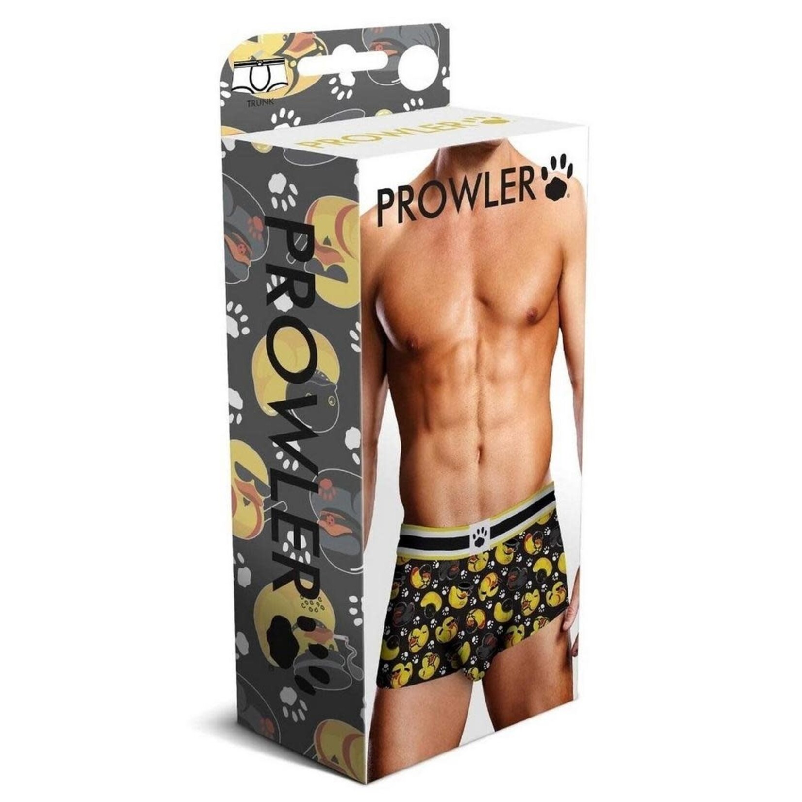 Prowler BDSM Rubber Ducks Trunk - Medium - Black/Yellow
