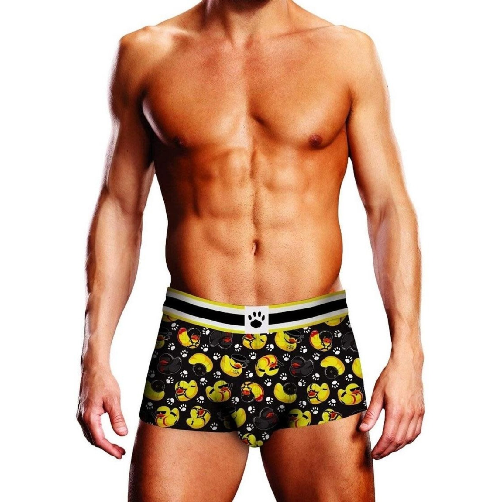 Prowler BDSM Rubber Ducks Trunk - Medium - Black/Yellow