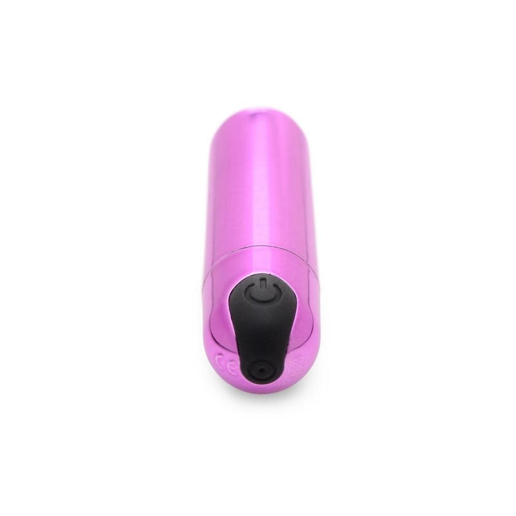 Bang! 10X Vibrating Metallic Rechargeable Bullet Vibrator - Purple