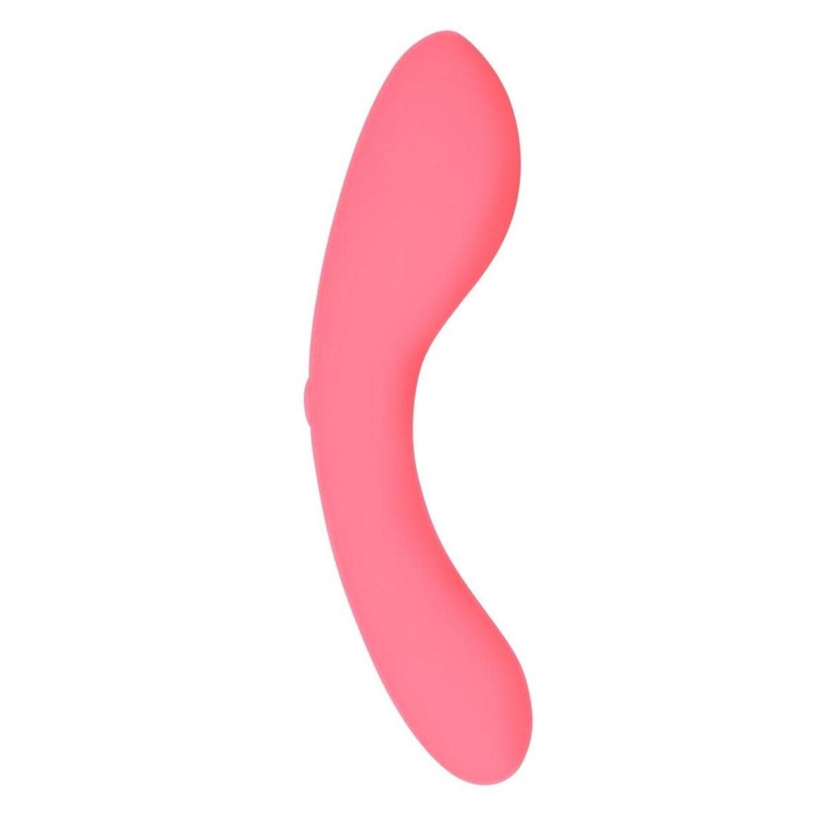 Swan Mini Swan Wand Rechargeable Silicone Glow in the Dark Massager - Pink