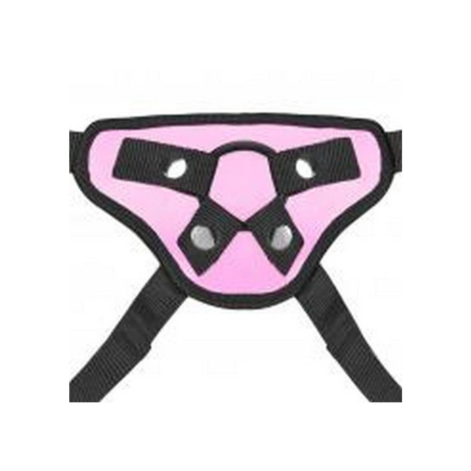 Lux Fetish Pretty In Pink Strap-On Harness Adjustable
