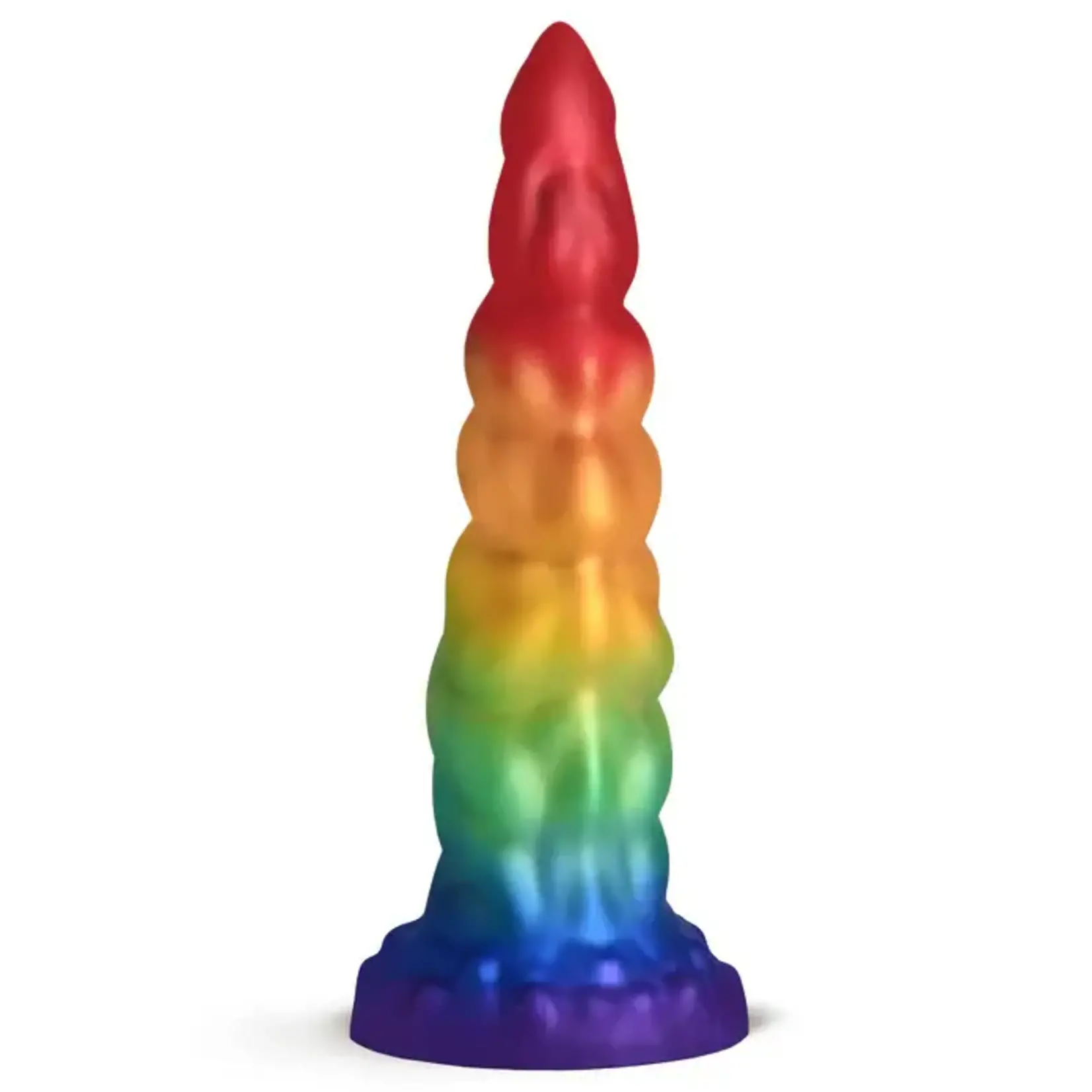 Creature Cocks Magic Rider Unicorn Silicone Dildo - Rainbow