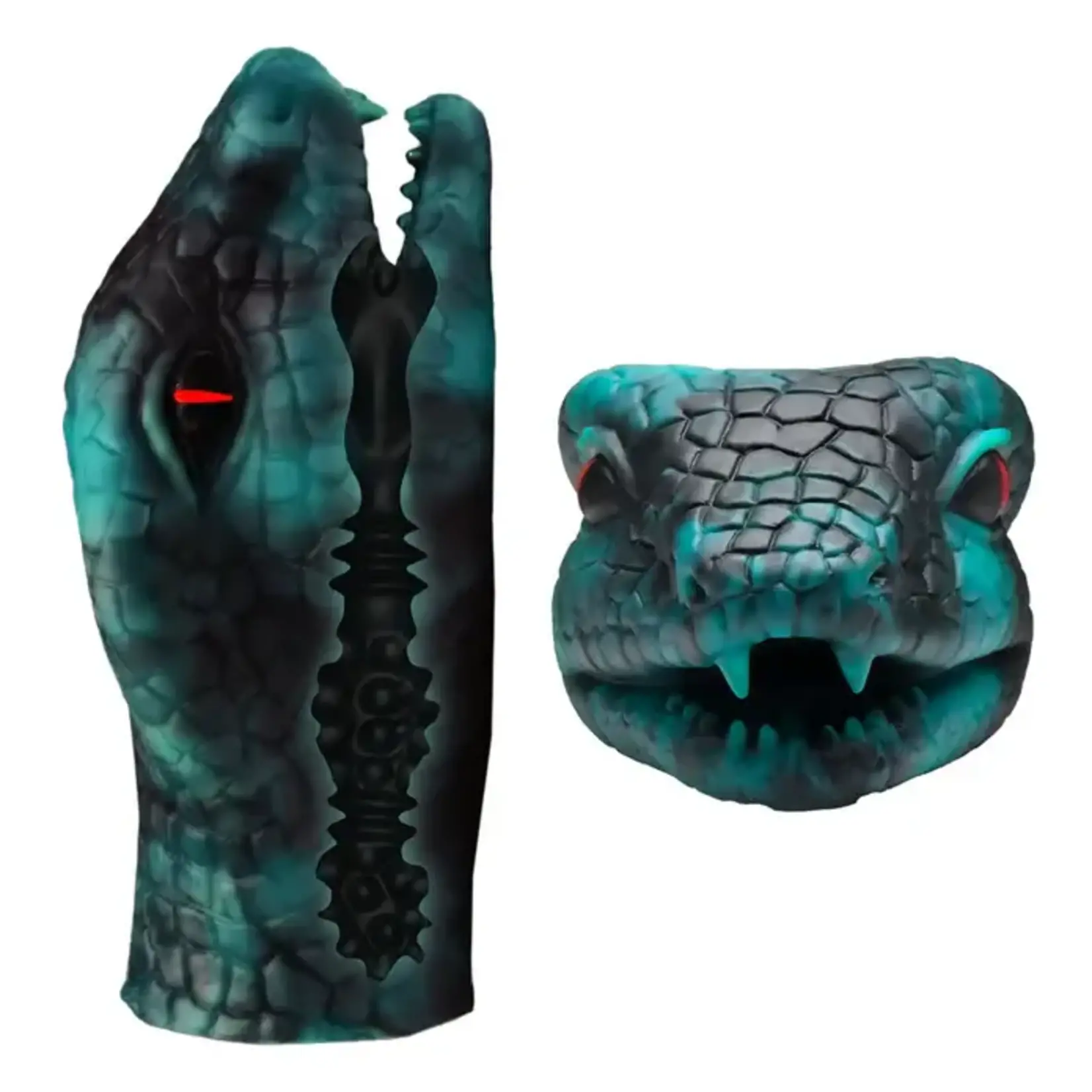 Creature Cocks Serpentine Stroker Silicone Masturbator - Green