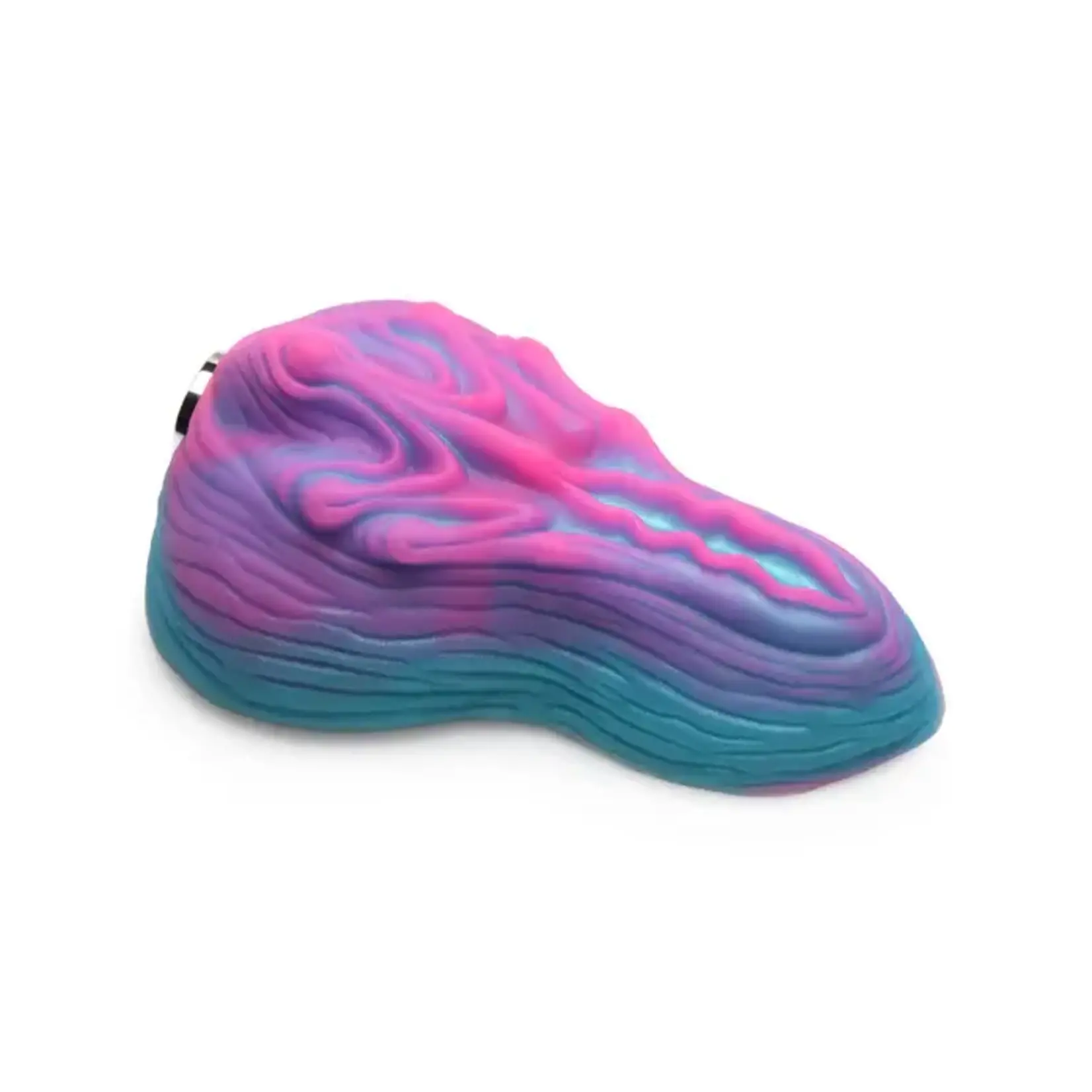 Creature Cocks Vulvaron Rechargeable Silicone Grinder Vibrator With Remote - Multicolor